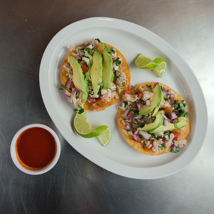 Shrimp Tostadas