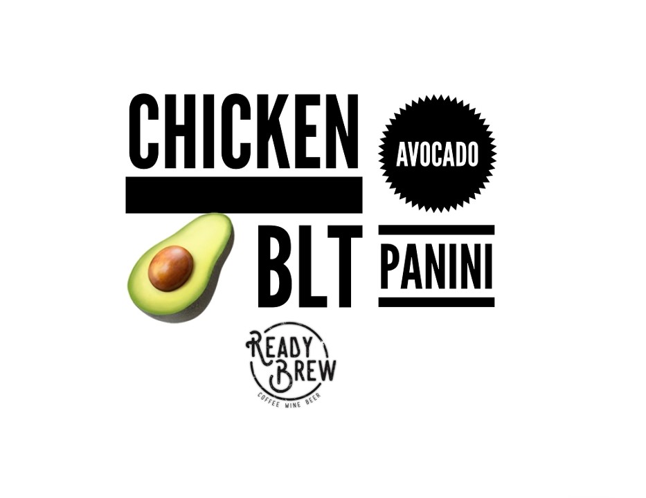 Chicken Avocado BLT Panini