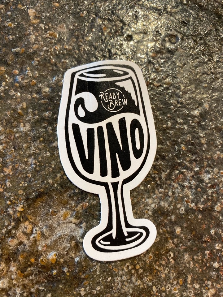 Vino Sticker