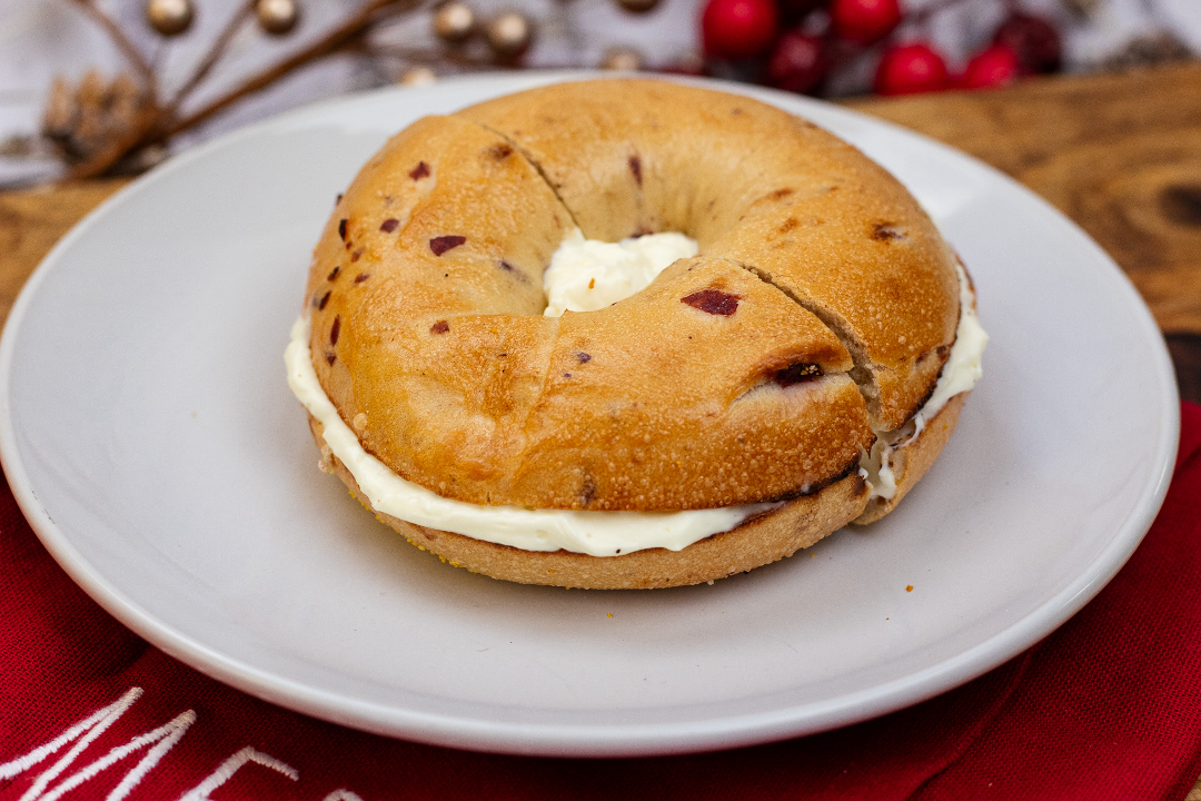 Cranberry Orange Bagel