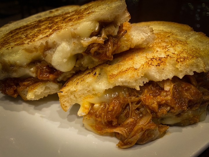 Grilled Cheese Sandwich W/ Pulled Pork