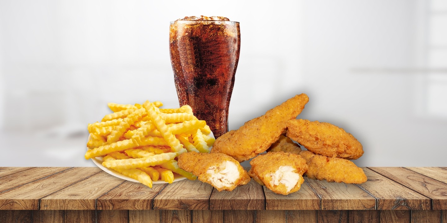 #7 Chicken Strips (4PC) Combo