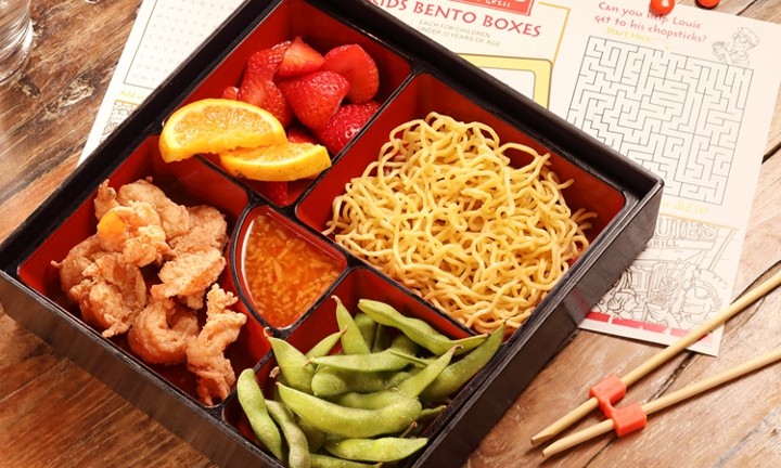 Popcorn Shrimp - Bento Box