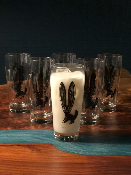 Bunny Pint Glass