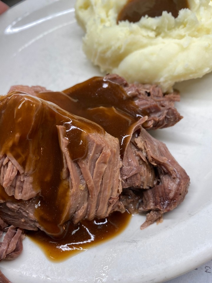 Pot roast dinner