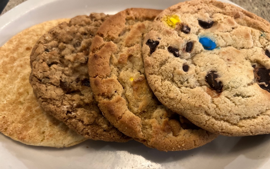 4pk Assorted cookies