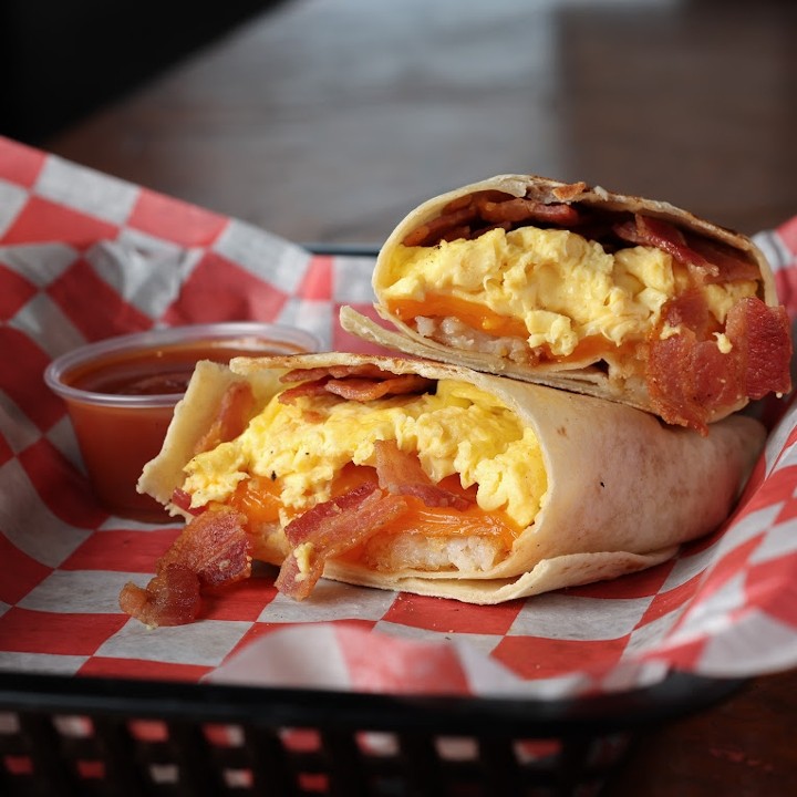 Classic Breakfast Burrito - Bacon