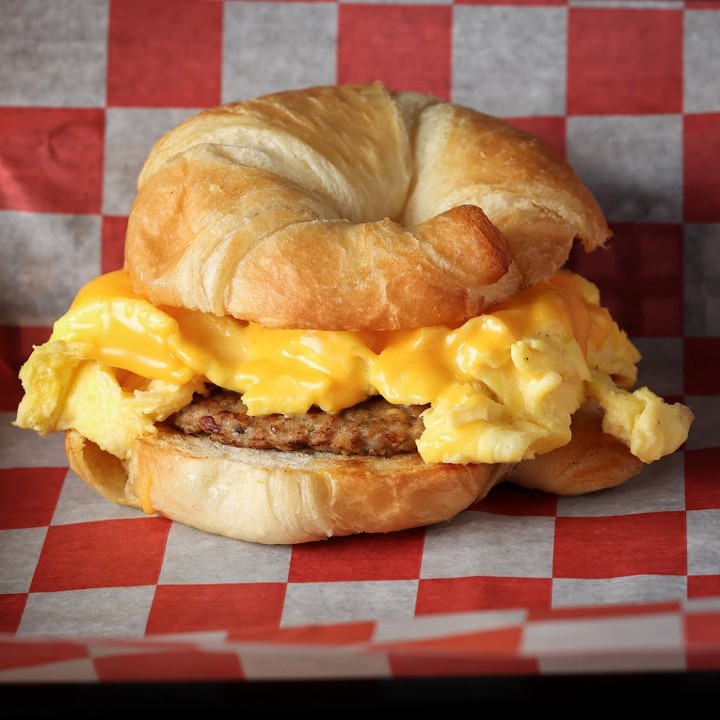 Sausage, Egg, Cheese Croissant