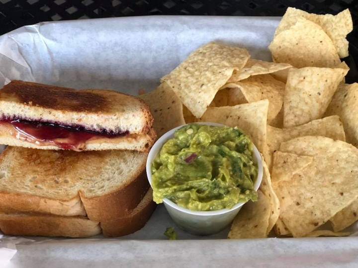 Full Grilled PB & J w/ Soup