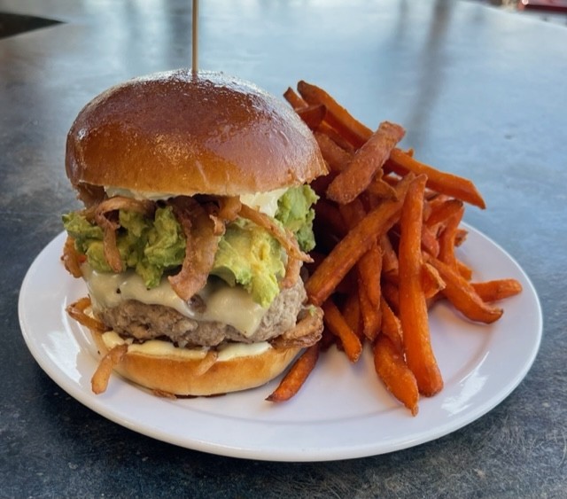 Avocado Turkey Burger