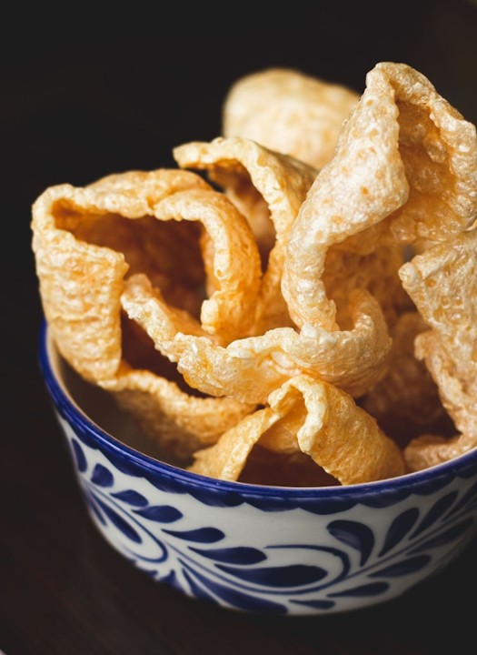 Fried Chicharrones (Pork Rinds)