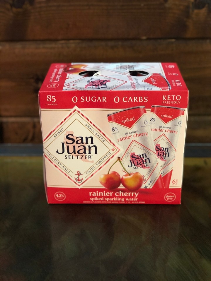 San Juan Rainier Cherry 12oz 6-pack