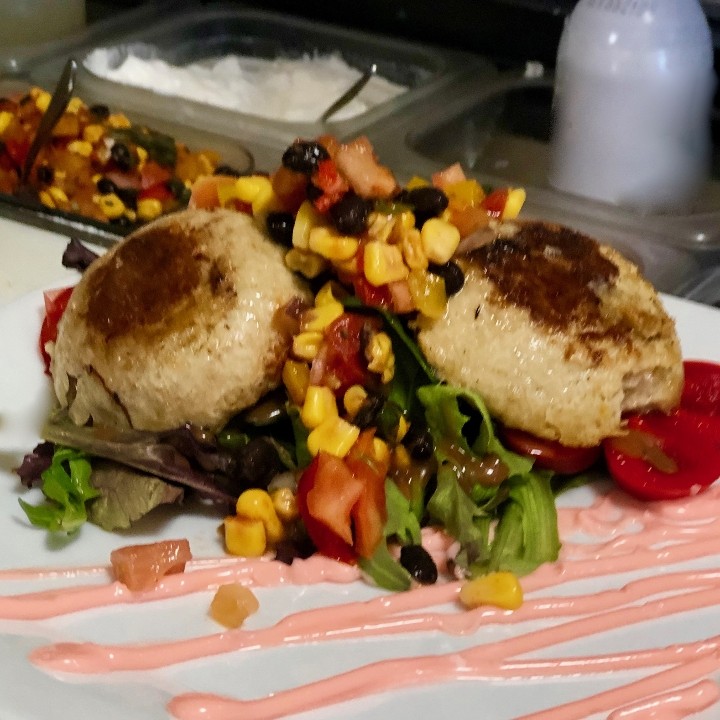 Crab Cake Salad