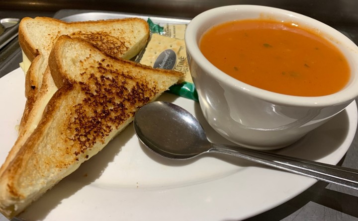 TOMATO SOUP W/GRILLED CHEESE