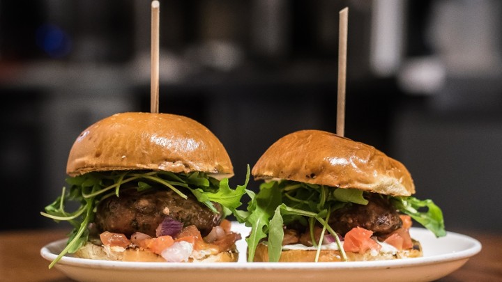 Spicy Lamb Sliders