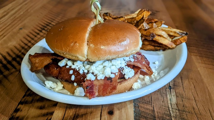 Sticky Chicken Sandwich
