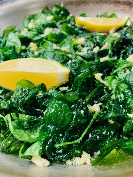 Flash Fried Spinach