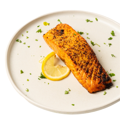 Side of Lemon Pepper Grilled Salmon