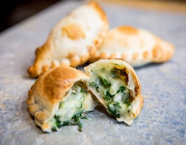 Spinach with Cheese  Empanada