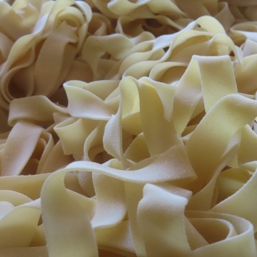 Just uncooked pasta
