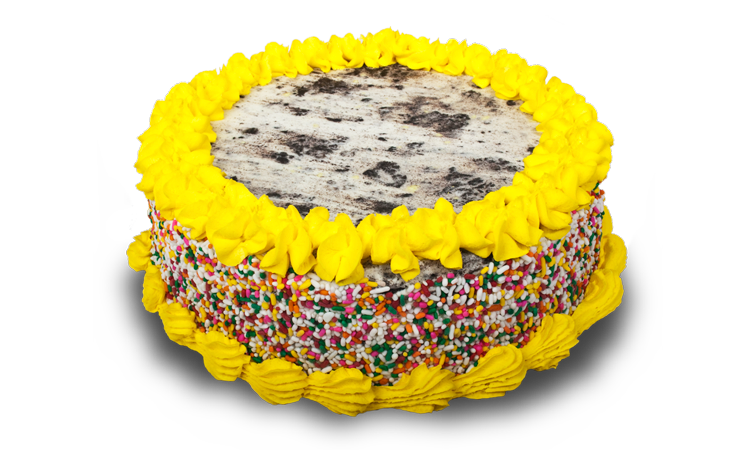 Cake & Ice Cream Rainbow Sprinkles Design