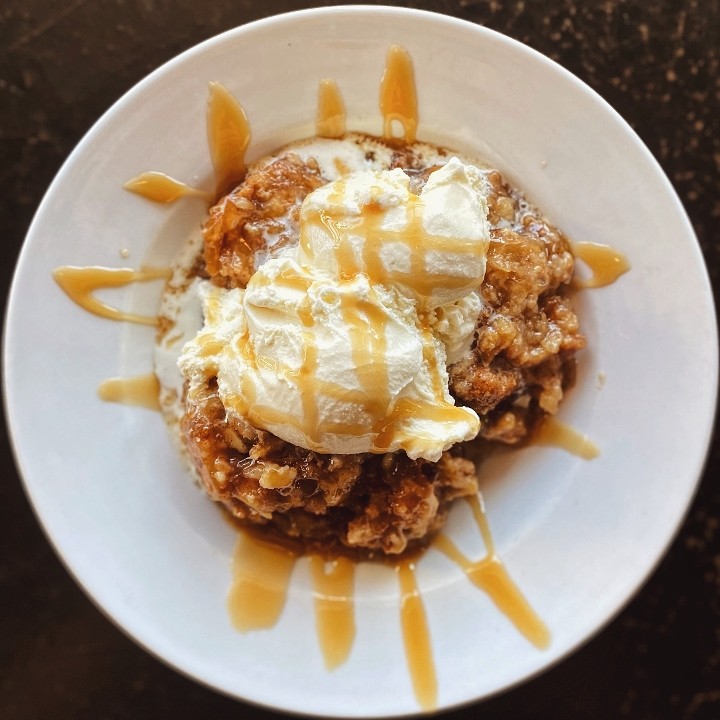 Apple Walnut Cobbler