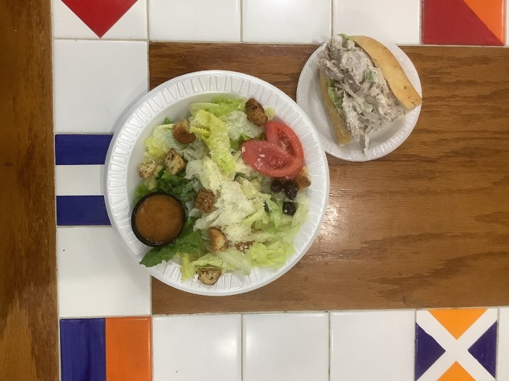 Half Sandwich & Salad