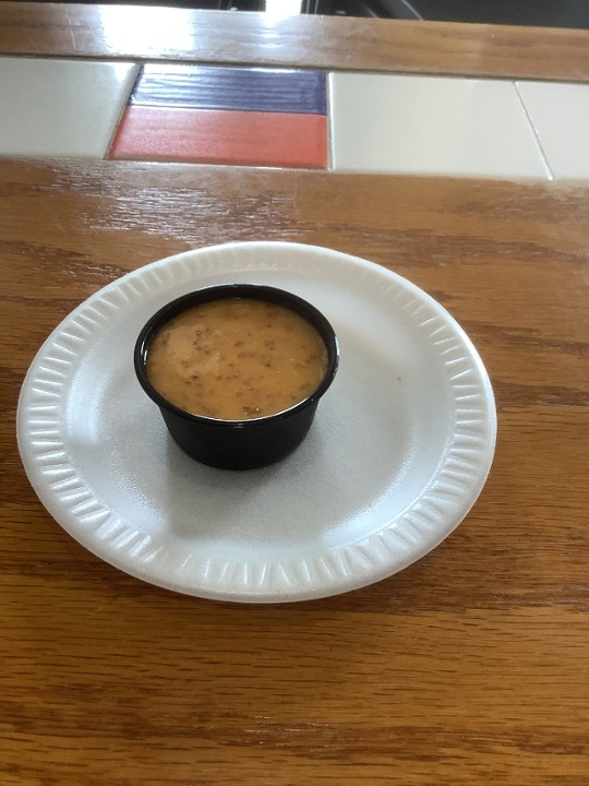 Souffle Cup of Honey Mustard