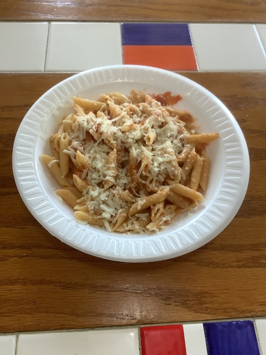 Penne Pasta with Tomato Sauce