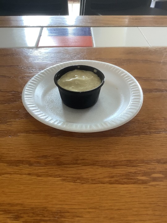 Souffle Cup of Caesar Dressing