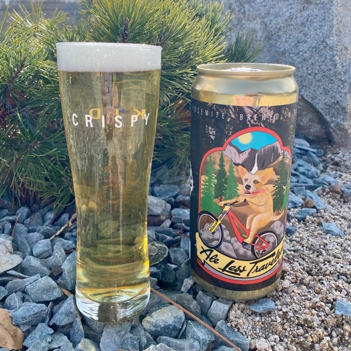 Crowler Ale Less Traveled