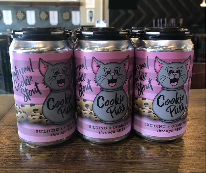 6 pack - Cookie Puss