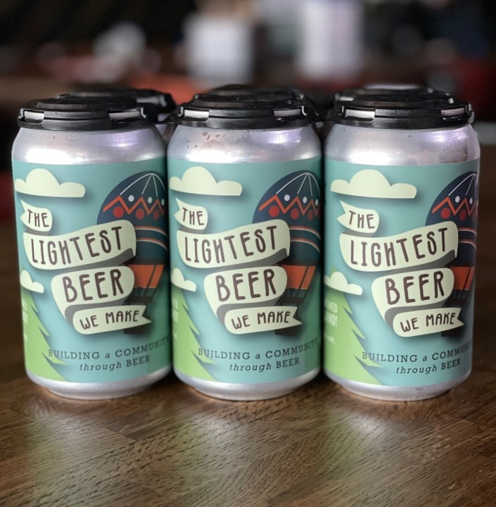 6 pack - The Lightest Beer We Make