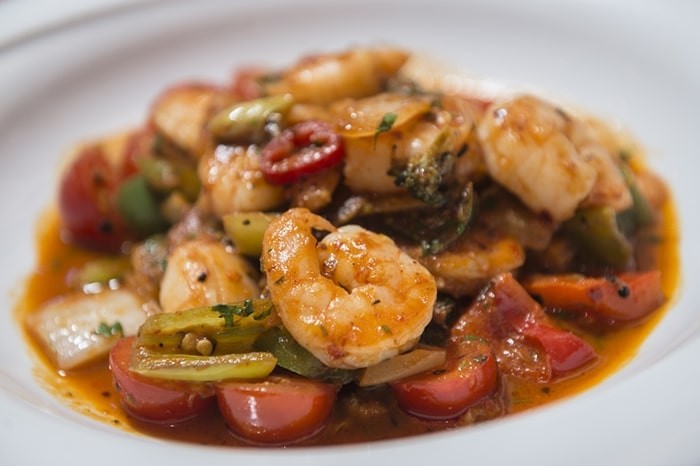 Shrimp Saltado