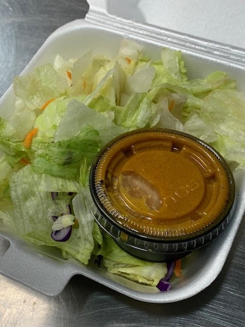 Salad with Ginger Dressing