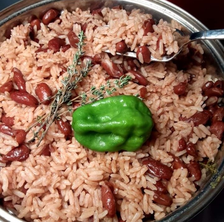 Rice and Peas Side