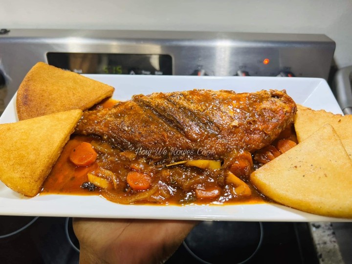 Brown Stew Fish