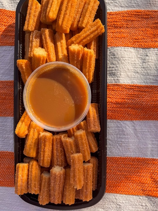 CHURRO PLATTER W/ CARAMEL DIP