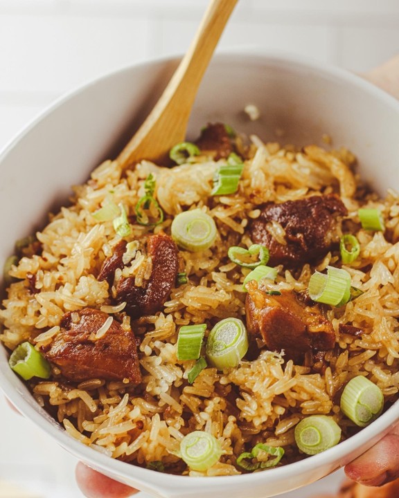 Fried Rice - Adobo Chicken