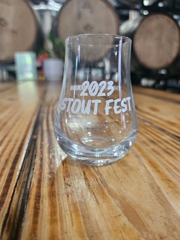 Stout Fest Taster Glass