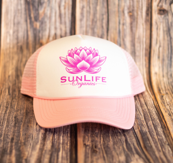 Pink Lotus  Hat