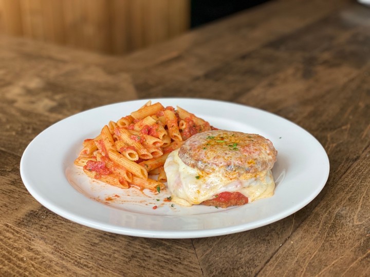 Eggplant Parmesan  Dinner