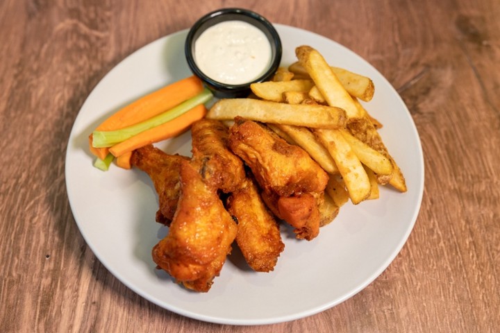 Fried Chicken Wing Plate