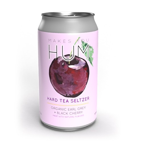 Black Hog Brewing (Oxford CT) - Hum Black Organic Earl Grey + Black Cherry  5.5% ABV