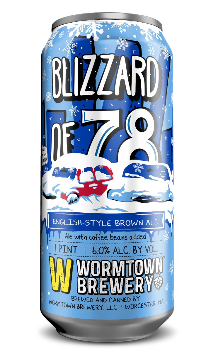 Wormtown (Worcester) - Blizzard of 78 English Style Brown Ale 6% ABV