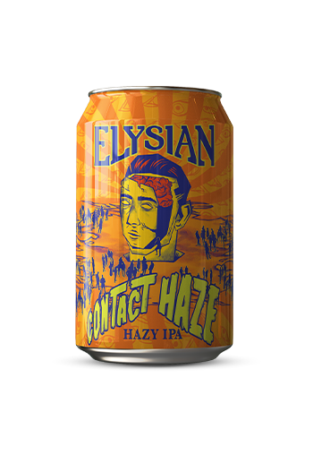 Elysian (Seattle WA) - Contact Haze IPA 6.0% ABV