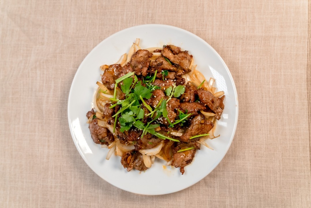 Sautéed Beef With Spicy Cumin孜然牛肉