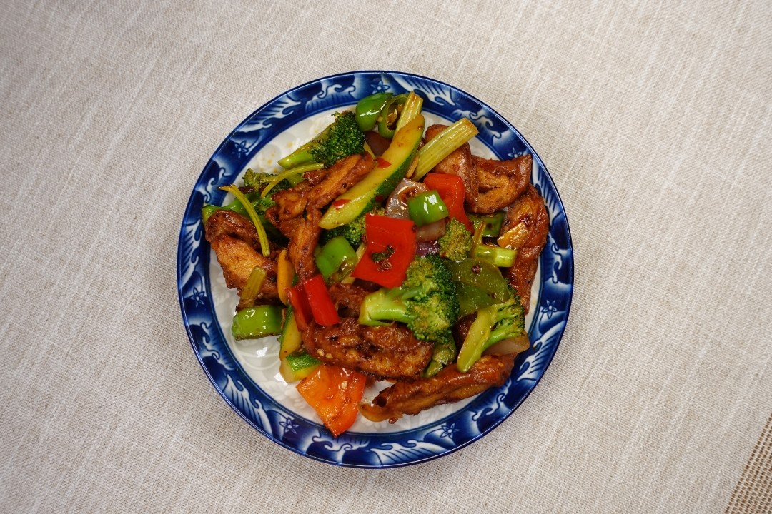 Chinese Pronunciation Spicy pork intestines dry pot干锅肥肠