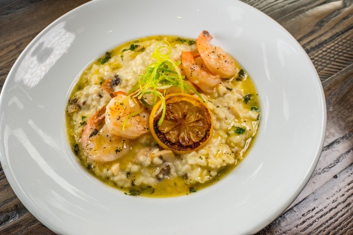 GF Wild Mushroom Shrimp Risotto