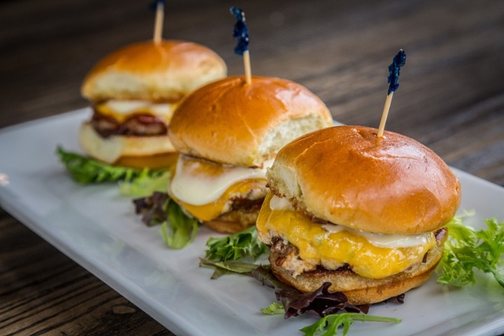 Bacon Bourbon Sliders